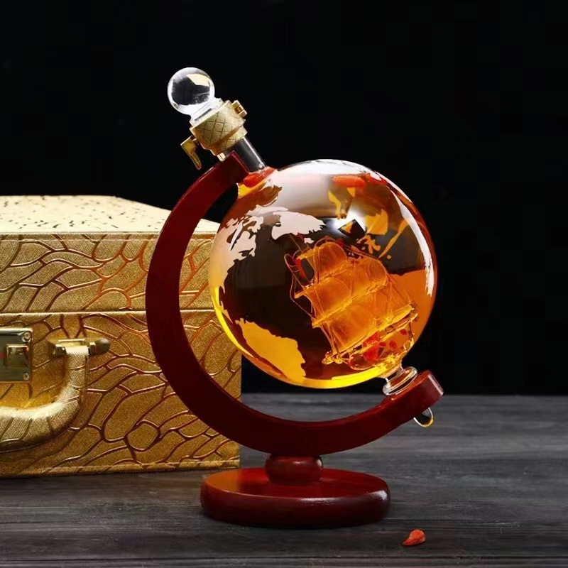 Wine Beer Whiskey - ขวดเหล้าดีไซน์สร้างสรรค์, ที่จ่ายวิสกี้, ขวดเหล้าวอดก้าแบบปรับแต่งได้, ขวดเหล้าไวน์แบบปรับแต่งได้, ขวดเหล้าเบียร์สำหรับเป็นของขวัญ, ขวดไวน์