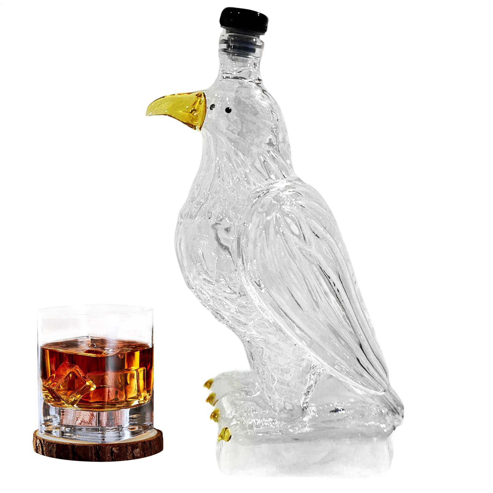 Wine Beer Glass Set - ขวดเหล้าวิสกี้แก้วรูปสัตว์ขวดวิสกี้ตลกสะสมภาชนะบรรจุเหล้าสำหรับบ้านไวน์แดงผู้สะสมเบียร์