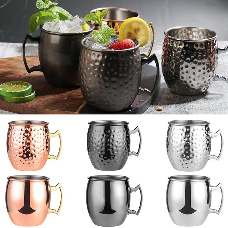 Wine Beer Cocktail - แก้วมอสโกมิวล์สแตนเลส 530 มล. 1 ใบ แก้วค็อกเทล