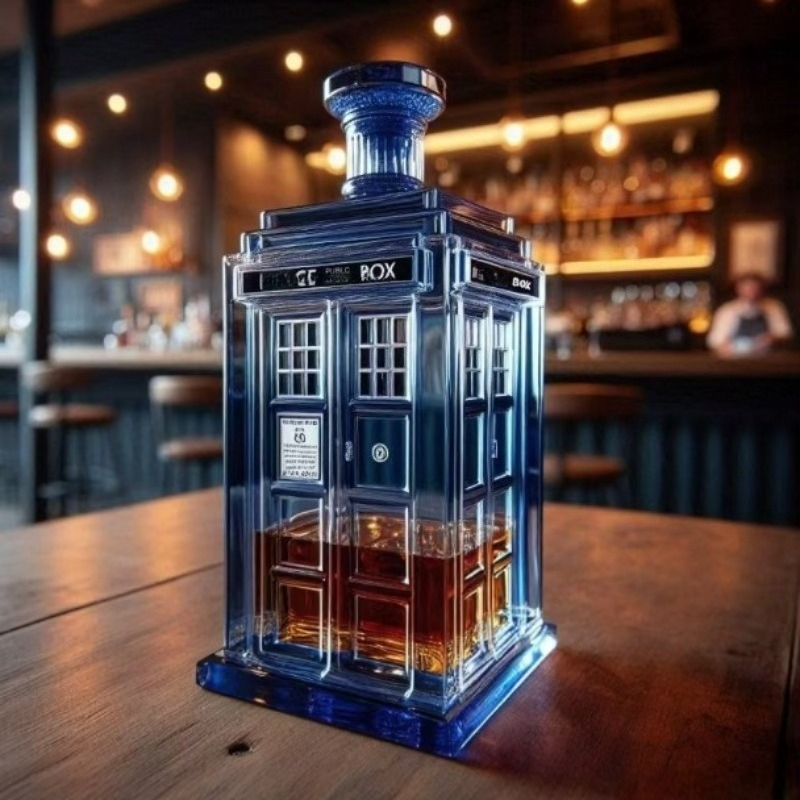 Wine Beer Whiskey - ที่รินไวน์รูปตู้โทรศัพท์สุดสร้างสรรค์ ที่จ่ายวิสกี้ ที่แขวนวอดก้า ที่รินเบียร์ ขวดเหล้าวิสกี้