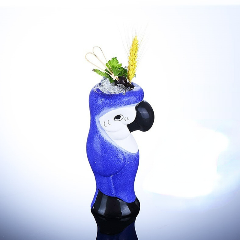 Parrot ฮาวาย Tiki แก้วค็อกเทลถ - Wine Beer Cocktail บทวิจารณ์และราคา