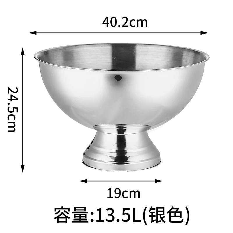 ถังน้ำแข็งสแตนเลสขนาดใหญ่ สำหร - Wine Beer Cocktail บทวิจารณ์และราคา