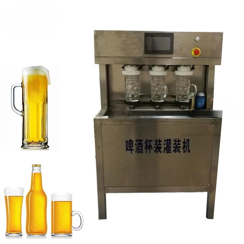 เครื่องบรรจุเบียร์แบบแมนนวลสำห - Wine Beer And Liquor บทวิจารณ์และราคา