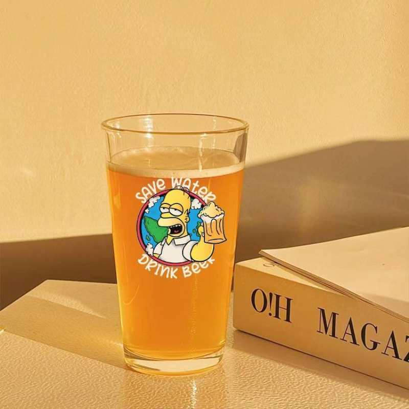แก้วเบียร์ลายเดอะซิมป์สันส์แบบ - Wine Beer Glass Set บทวิจารณ์และราคา