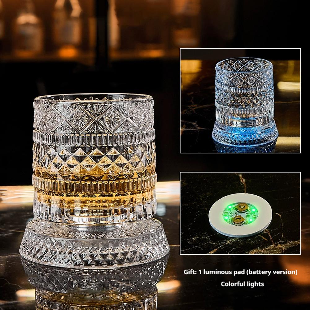 แก้ววิสกี้หมุนได้ แก้วคริสตัลส - Wine Beer Cocktail บทวิจารณ์และราคา