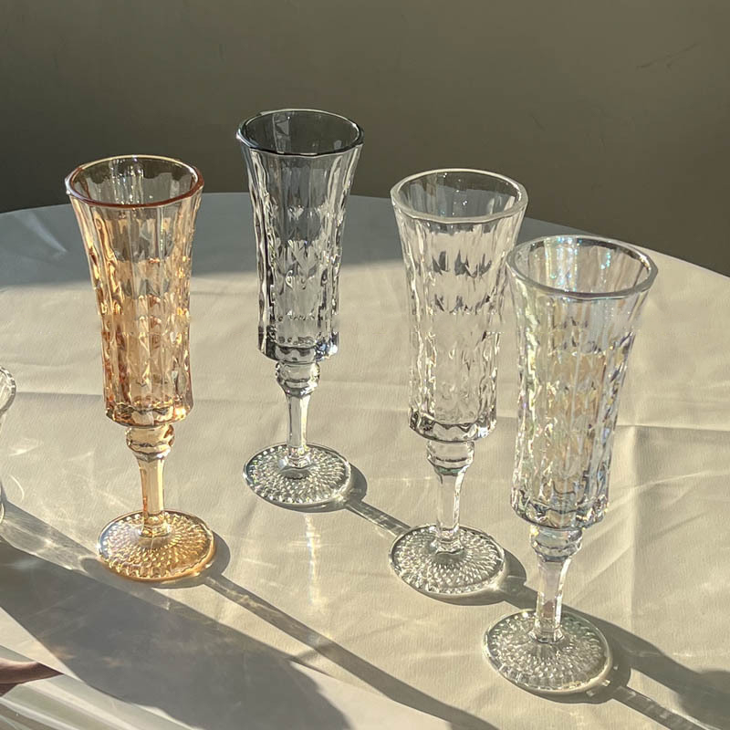 แก้วแชมเปญสไตล์ฝรั่งเศสย้อนยุค - Wine Beer Glass Set บทวิจารณ์และราคา