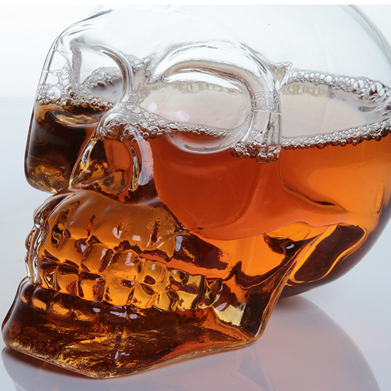 Creative Skull Head Decanter ข - Wine Beer Glass Set บทวิจารณ์และราคา