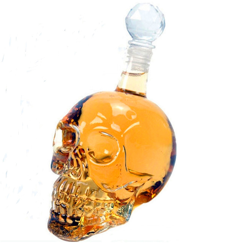 Creative Skull Head Decanter ข - Wine Beer Glass Set บทวิจารณ์และราคา