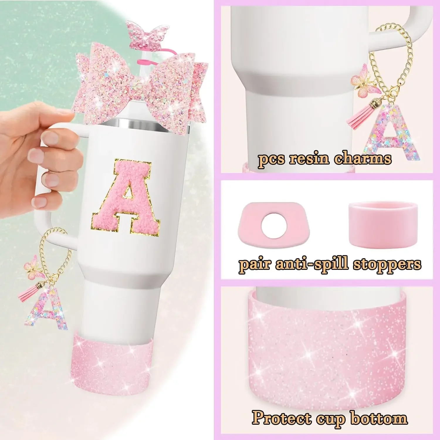 8PCS ถ้วยชุดอุปกรณ์เสริมสําหรั - Bottle Stopper Set บทวิจารณ์และราคา