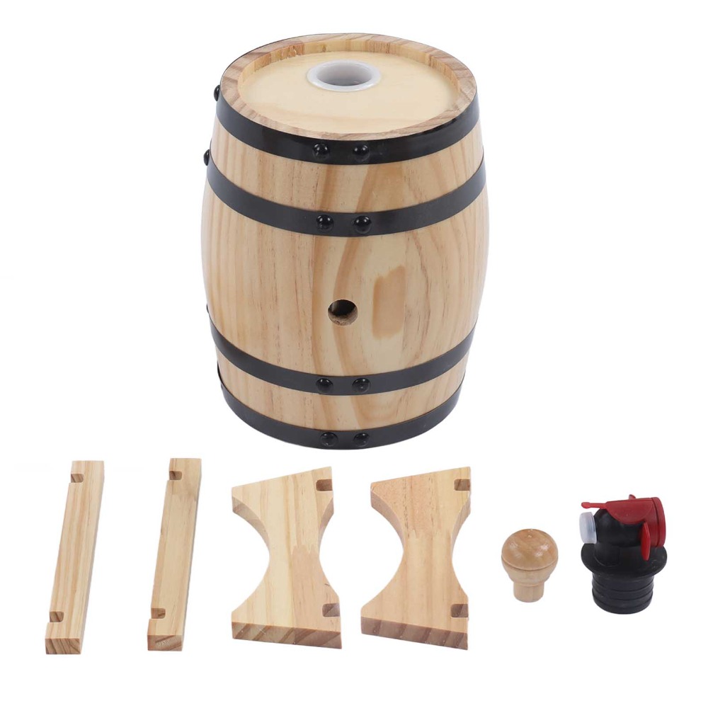ถังไม้สนวินเทจ 7 ชิ้น พร้อมขาต - Wine Beer Whiskey บทวิจารณ์และราคา
