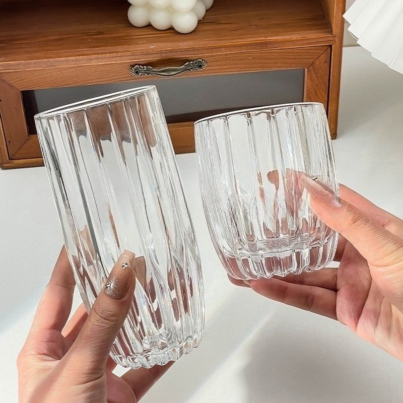 ชุดแก้วน้ำ 2 ใบ แก้วไวน์ลายเส้ - Wine Beer Glass Set บทวิจารณ์และราคา
