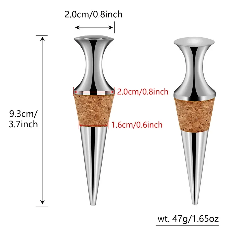 จุกปิดขวดแบบพกพา 2 ชิ้น/ชุด จุ - Bottle Stopper Set บทวิจารณ์และราคา